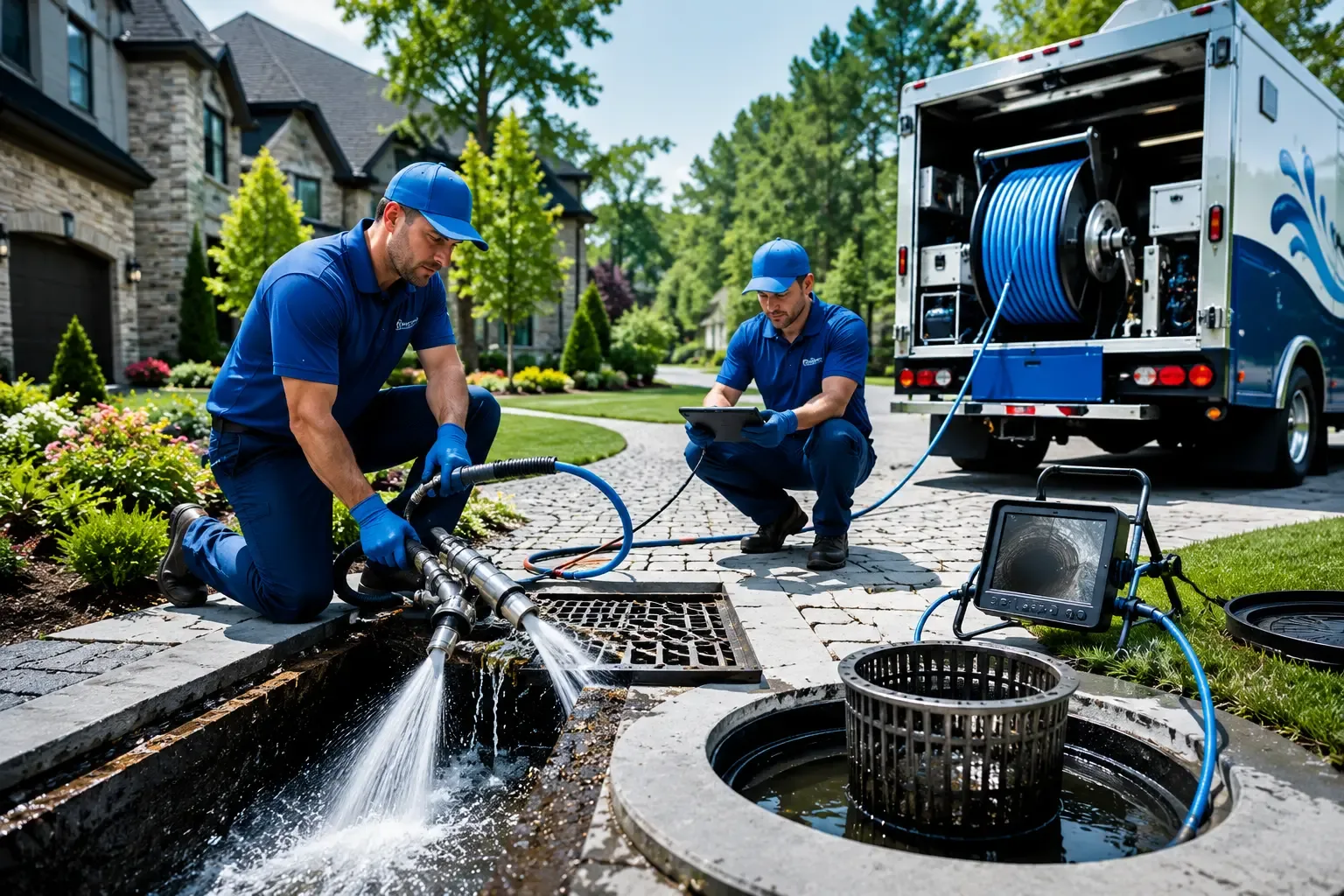Local outdoor drain cleaning professionals in Pascoag, RI